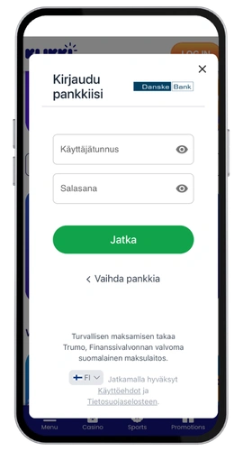 Klikki Kasino rekisteröidy